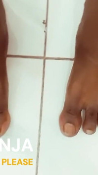 I Film My Feet Jerking off and Stick My Fingers up My Ass