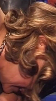 Mature Brunette MILF Surrenders to Masked Lover Doggy