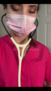 Stethoscope Exam and Strap-on Peggingyou're Here for Your Physical Exam