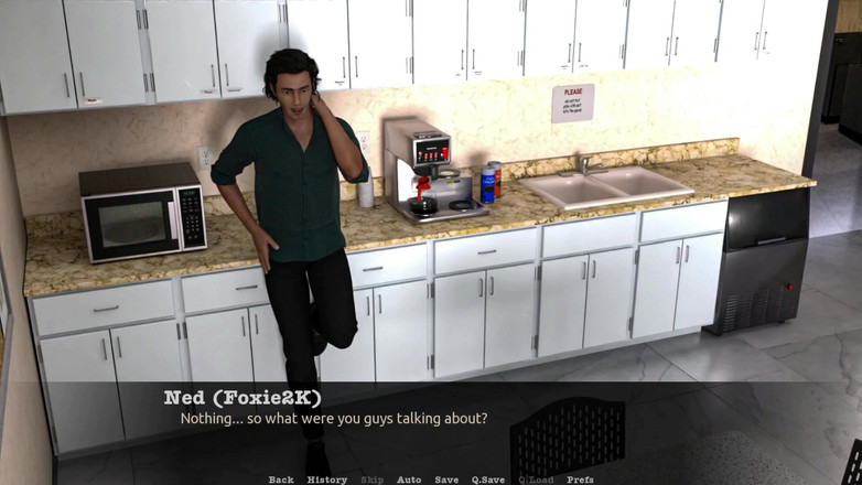 Miss Kitty 2K: Coffee Break - #1 - Rakan sekerja Idiot saya oleh Foxie2K