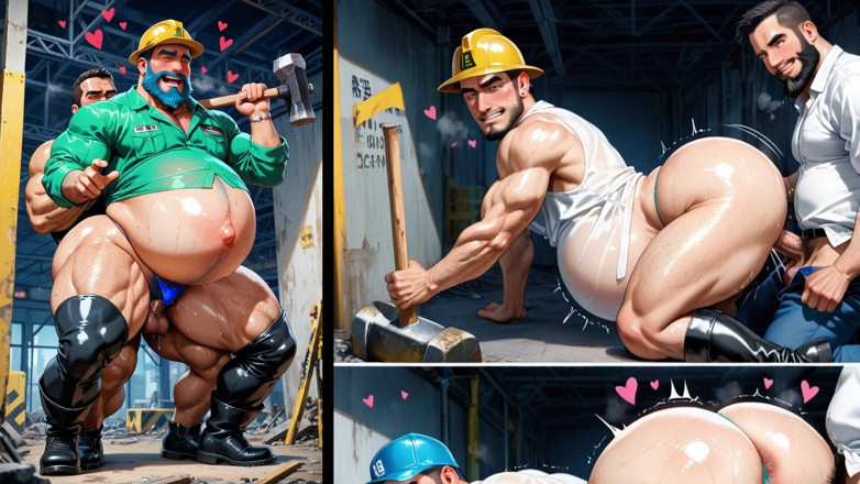 Trans-Men FTM Hentai: Hombre Trans Gordito Y Embarazada Follado Por Sus Compañeros De...