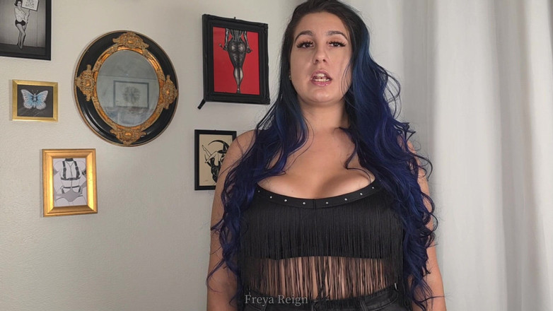Freya Reign: Fuarda gün: aşağılama ve biseksüel cesaretlendirme edepsiz konuşma