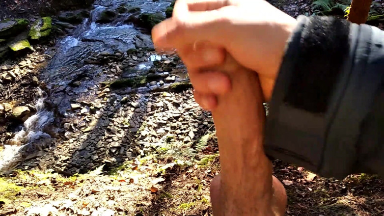 Elvissc: Dirty Handsome Boy Jerks His Delicious Big Cock in the...