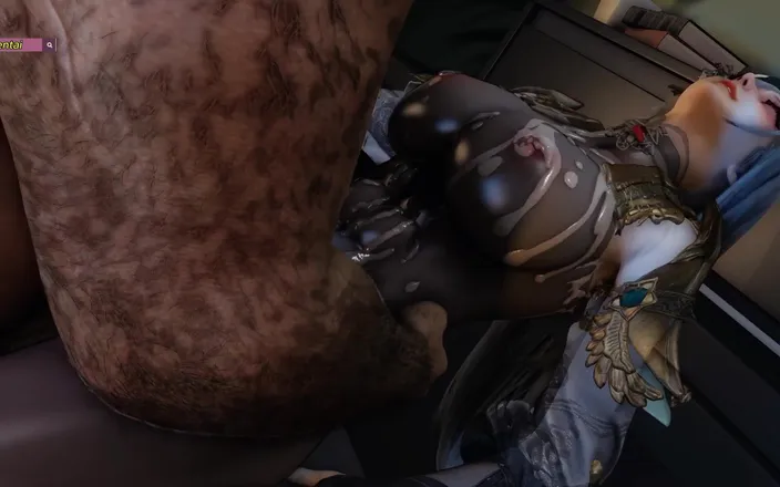 X Hentai: Shenhee Seduce the Big Cock Commander - 3D Animation