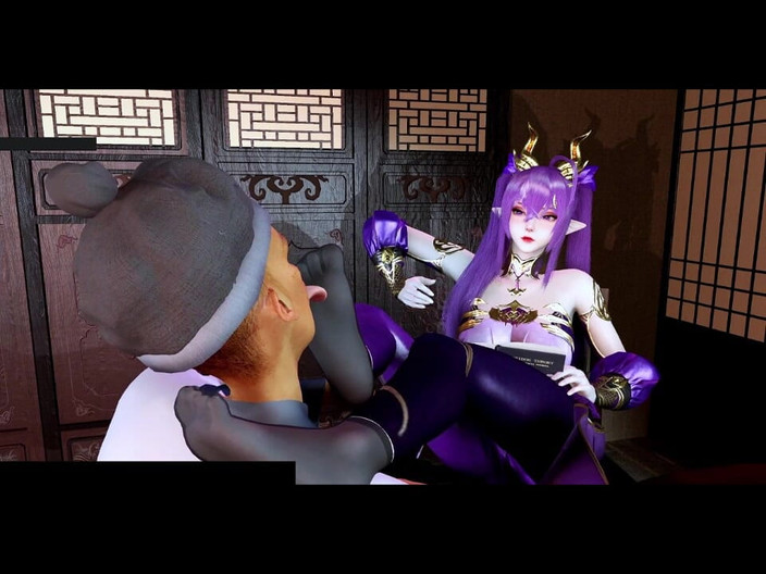 X Hentai: Göttin der Fantasie: Animierte hintern-königin - 3D Animation Hentai