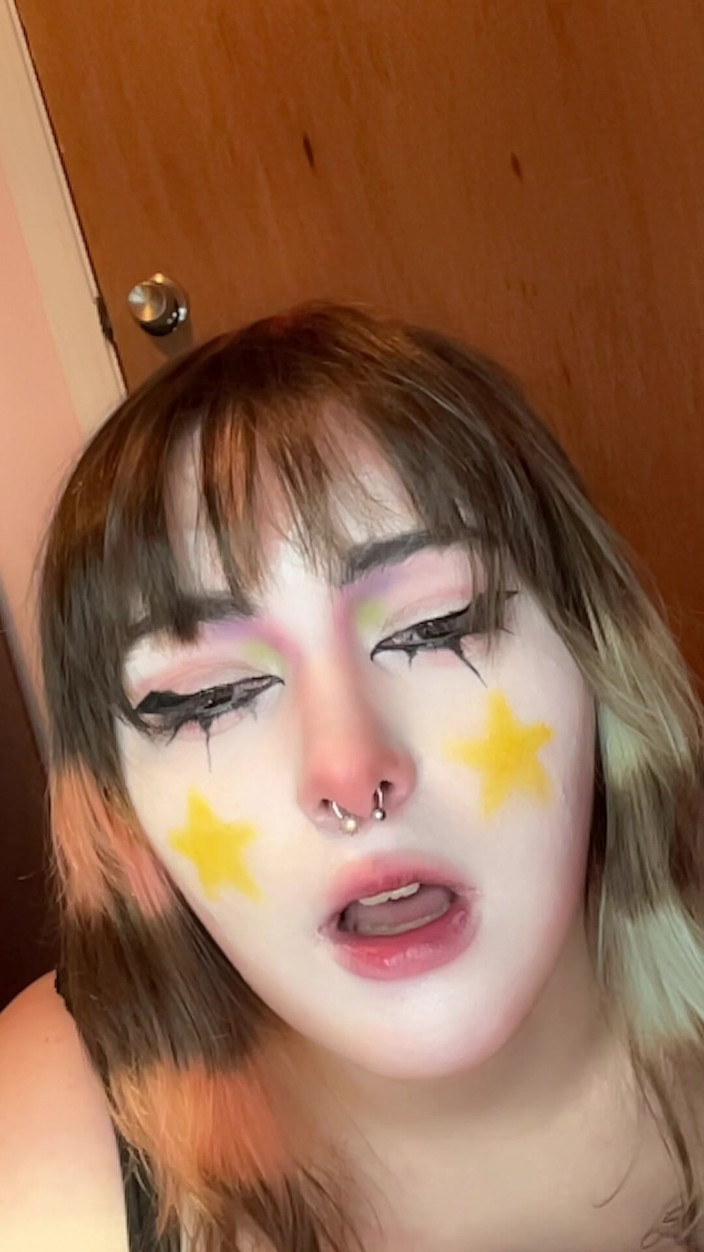 Mushroombitchx: Faccia di orgasmo di galaxy