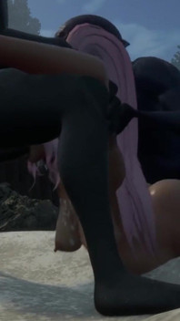 Gol Anime Zwangere Slaaf Gangbanged Door Goblins in Bed