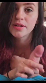 Slutty Girlfriend Makes Boyfriend Cum While Talking About Their Fantasy