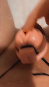 Sissy Princess Jessiesissyadventures Gets Locked in Chastity Cage and Destroys by BBC Toy