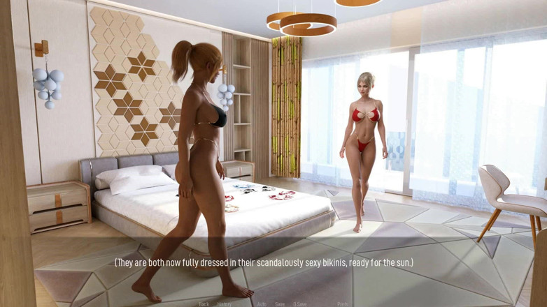 Dirty GamesXxX: Desejos Compartilhados: Energia Positiva com os Swingers à beira da piscina -...