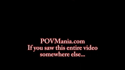 POV Mania: Cherie Deville sucks and fucks a big cock POV style!...