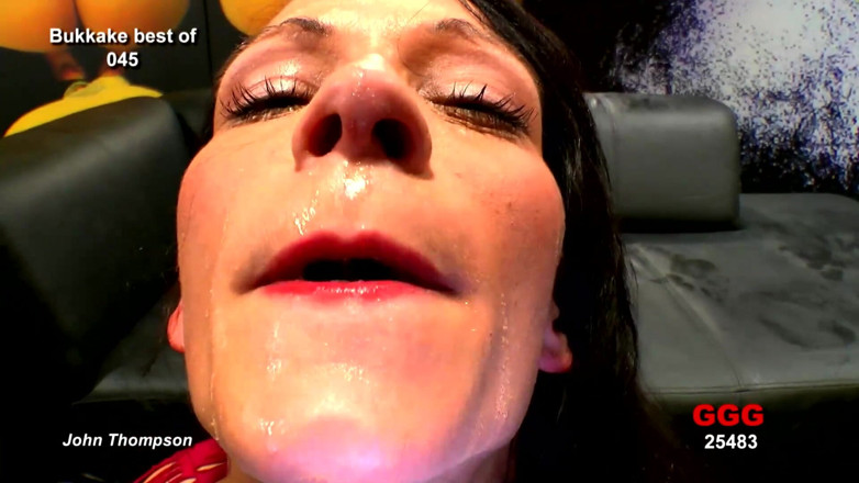 Gang Bang Germany: Ggg Joh Thompson - First Time Bukkake Gangbang Enjoys by Hot...