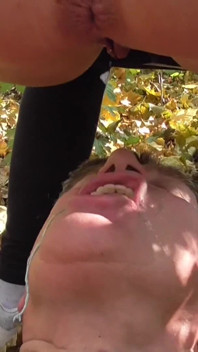 Outdoor Piss Mouth