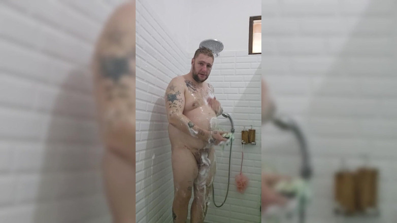 Jimbob Star GAY: Jimbob скачка на дилдо в мыльном душе