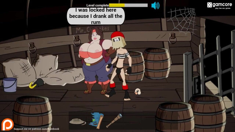 Dirty GamesXxX: Fuckerman: piratenschip neuksessies, ep. 14