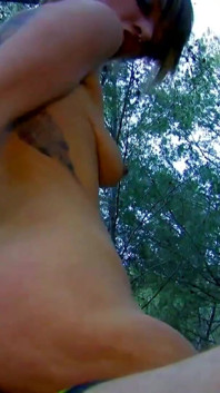 Zoe Nil teenage blonde with natural tits gives a blowjob and fucks with Terry Reid