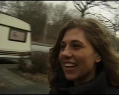 Petite Picked up Teen From Germany Doggy Styled on Casting