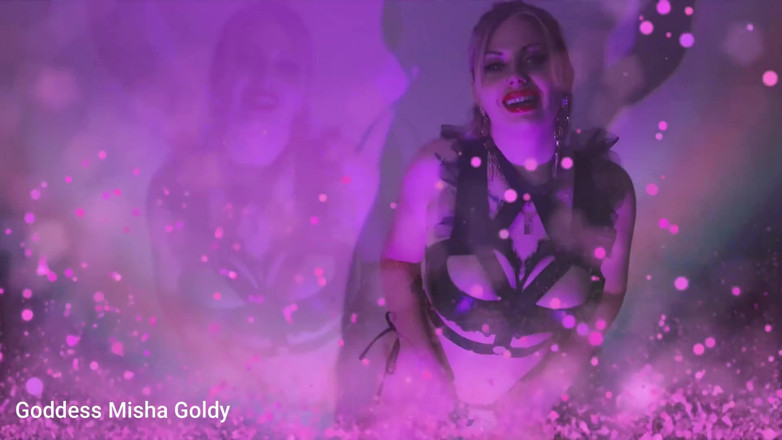 Goddess Misha Goldy: Honění k vašemu selhání! Nikdy se nezastavíš s honěním! Jsi...