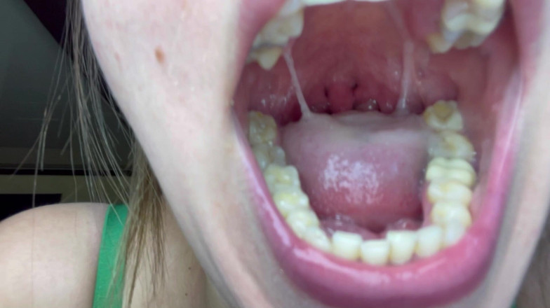 Hottie goddess: Bağlı yüz yalama phlegm ecstasy bakış açısı