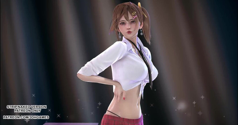 3D-Hentai Games: [mmd] conquistadora Doa Marie Rose Misaki Tamaki dança quente 4k 60fps