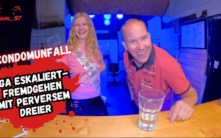 Bikergirl_97: Bachelor Farewell Becomes a Stranger Party! Condom Gets Stuck in...