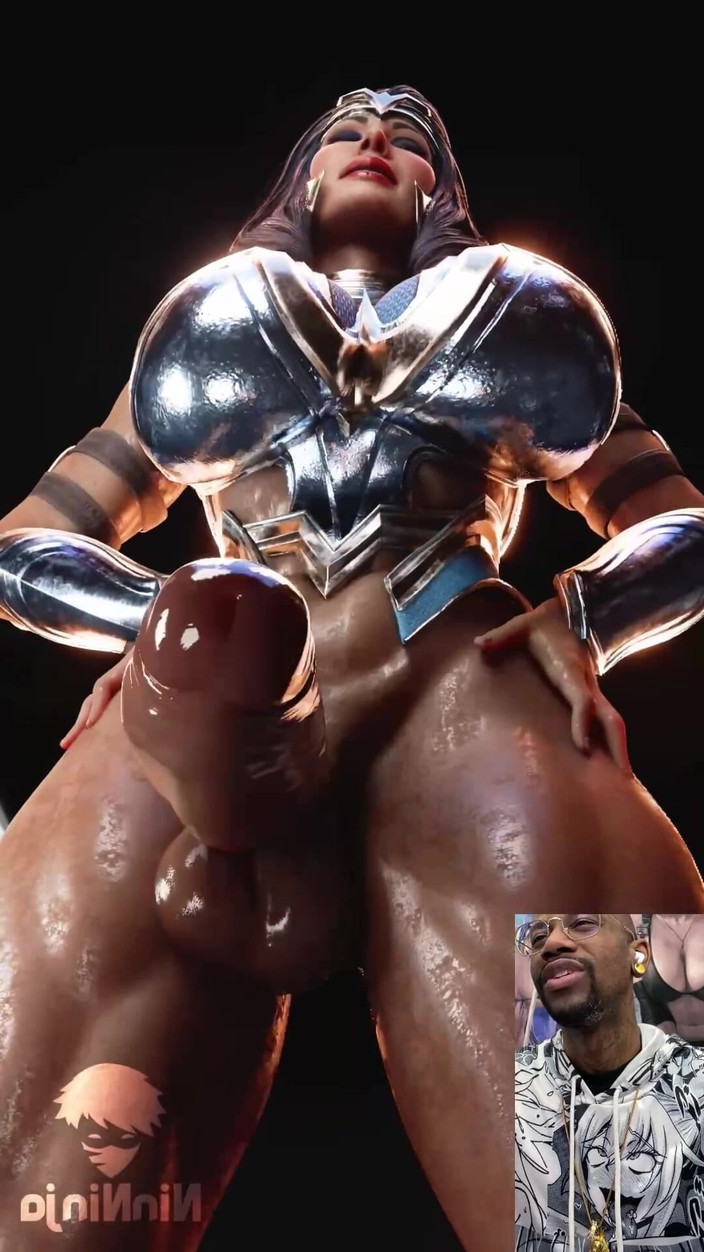 L6RD7BLU3 FUTA: Transgender lutscht ihren sperma-schwanz selbst, oberschenkelficken, wonder woman schwanz wackeln,...