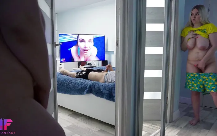 Miss Fantasy: Stepdaughter watching stepdad, part 2