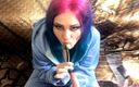 MindBreakers: Emo Girlfriend Sucks Lollipop and Something Else in Stitch Cosplay