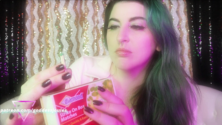 goddessjoules: Relaxing Match Lighting Asmr