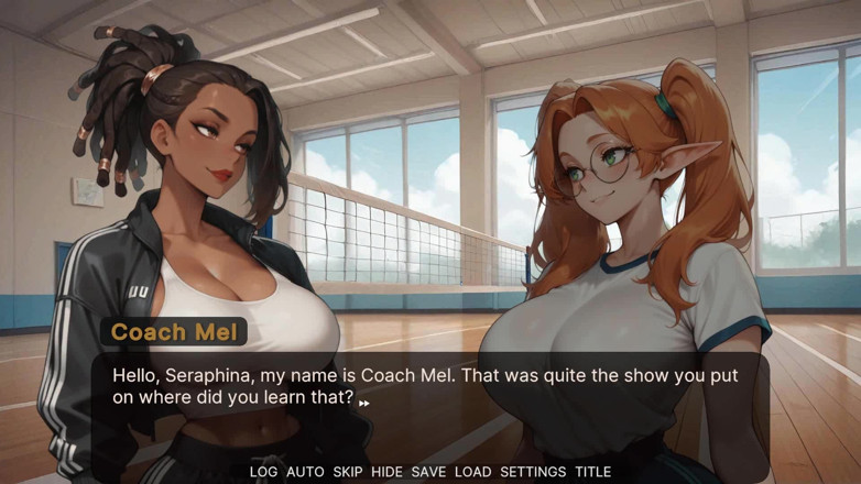 Futavision: Seraphina's Life: Futa Surrounded with College Chicks Got Hard Time...