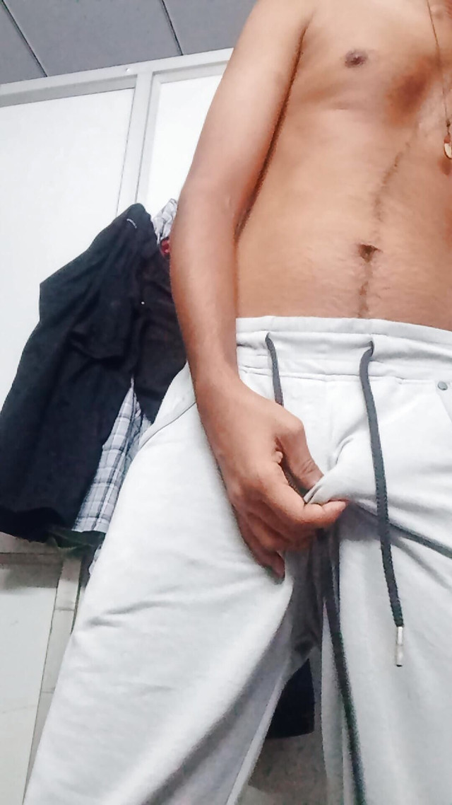 Handsome Man Jerking Underwear Dress (Harman Jhosan)