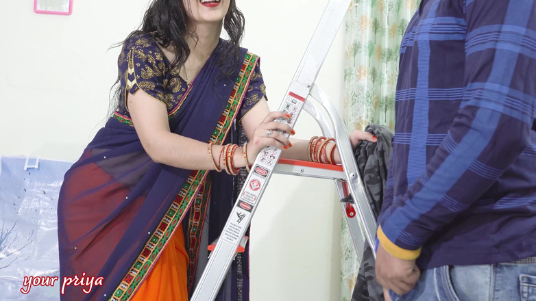 Your Priya: Cute Saree Bhabhi Gets Naughty With Her Devar for Rough...