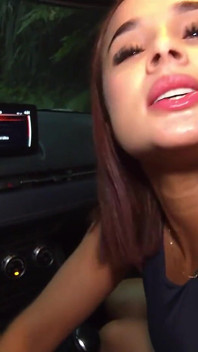 Teen Model Loses Car Keys and Pays a Stranger with a Blowjob and a Hard Fuck to Get Home