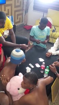 A Hot Bisexual Orgy After Playing Games Night Games