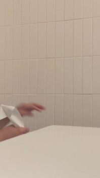 Peeing in Bathroom