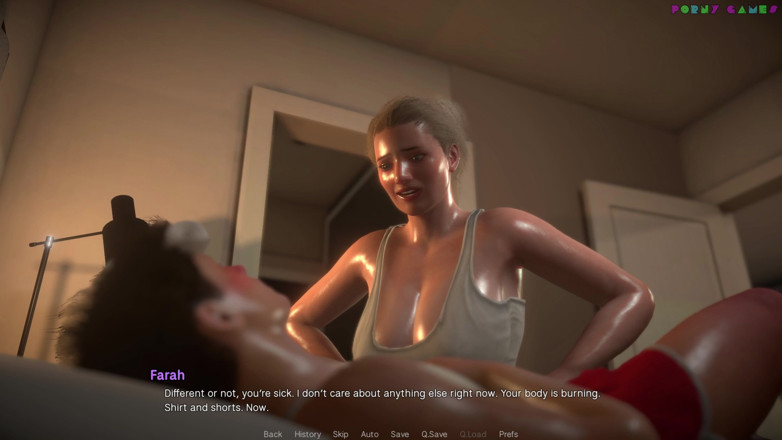 Porny Games: Friendly Housewife by White Foam - Busty Stepmom Takes Good Care...