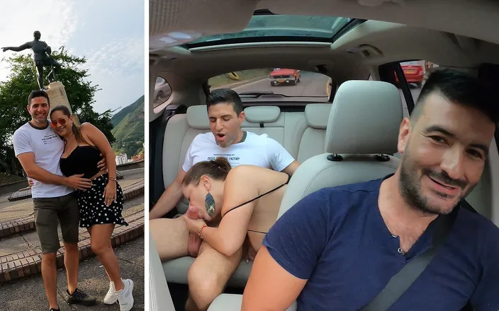 Antonio Mallorca: Extreme Car Sex with Big Ass Colombian MILF Picked up...