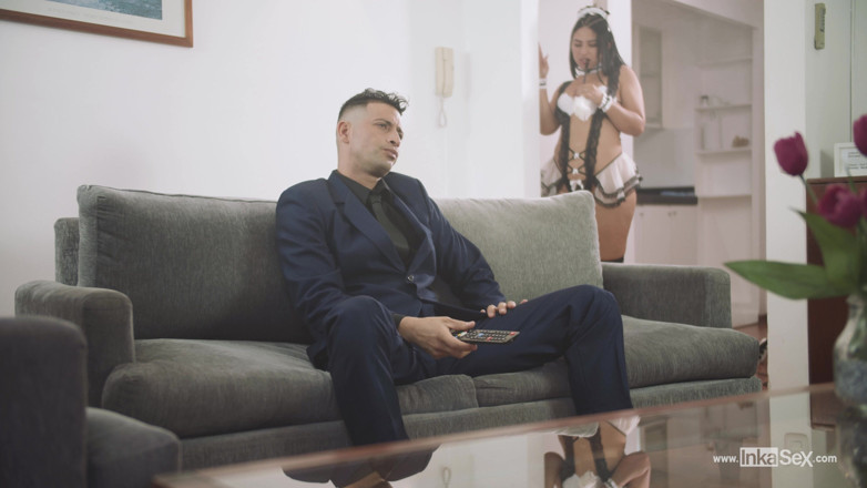 Inka Sex: Inka Sex - Venezuelan Maid Gets Fucked by Her Big Cock...