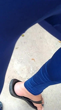 Costum albastru în elastan