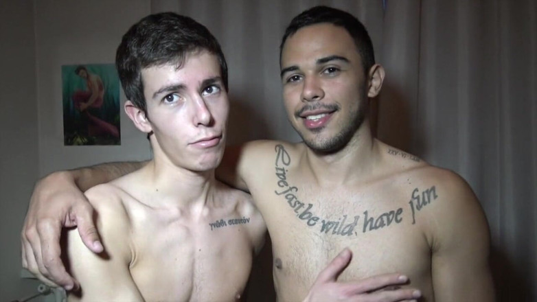 INTERRACIAL BAREBACK SEX: The Latino slut apolo cremapied by Aleis Tivoli