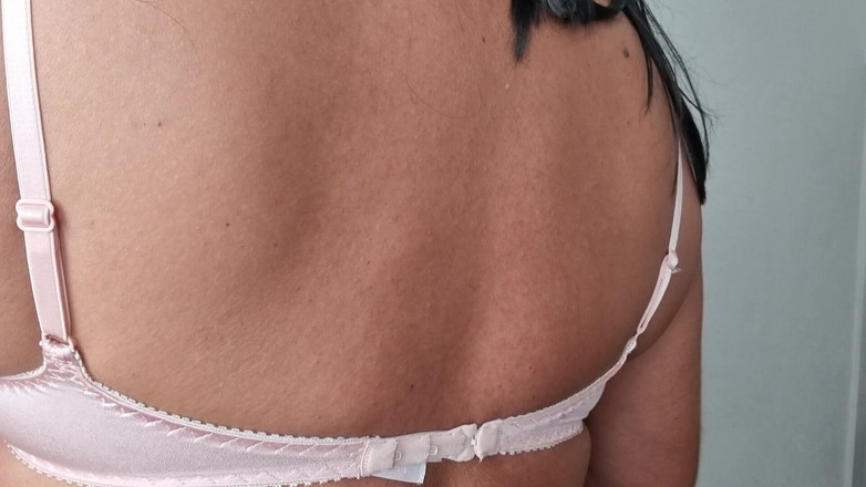 Only bras: Супер сексуальный розовый атлас и кружевной лифчик