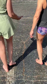 Two Lesbians Sloppily Worship Dirty Feet Rim and Eat Pussy
