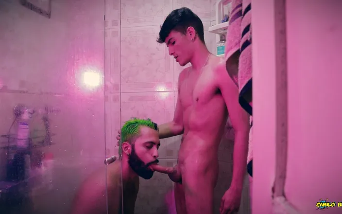 Andres ZP: Camilo Brown Caught Hot Twink Andres Zp Jerking to Him...