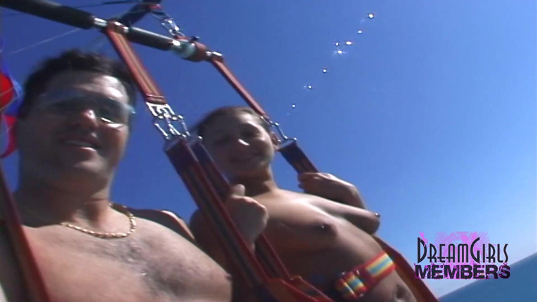 Dream Girls: Naked parasailing in Key West