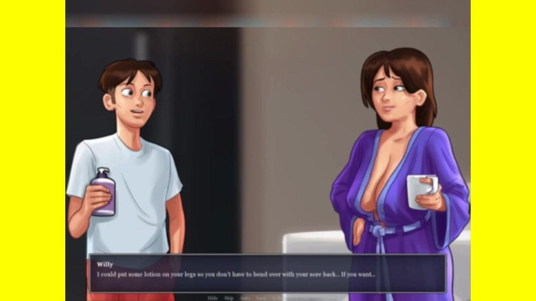 3DXXXTEEN2 Cartoon: Trois paires de seins en deux jours. Dessin animé porno...