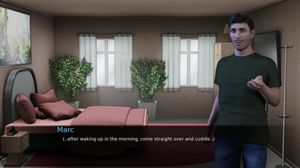 Adultgameplayvideos studio: A Ghostly desire ep 1 dayna dan marc saling memeluk satu...