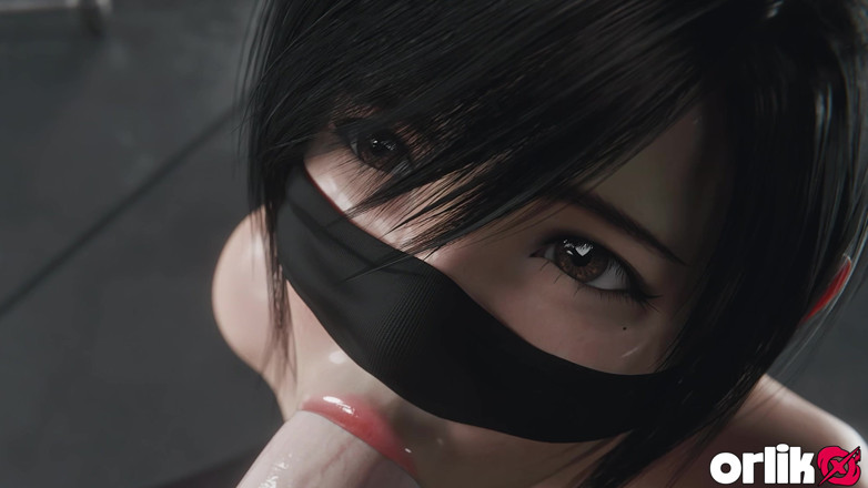 Orlikx: Yuffie Final Fantasy 7 - Serviciu de muie umedă neglijentă [numai mască Versiunea 4K]