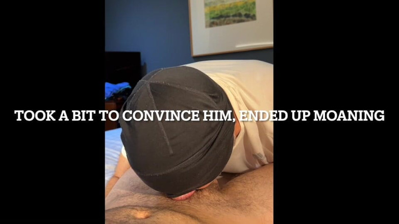 deeptx1: ストレートの学生の喉と視点