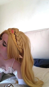 เจ้าหญิง Zelda ดูดควยอร่อย ๆ แล้วยัดหีฟิตให้