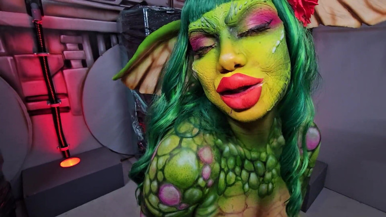 Little Puck: Jangan basah ku, Gooner! | Greta Gremlin Cosplay JOI